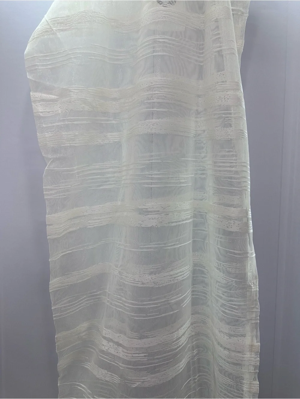 Lumino Broadway Lace Curtain Panel in Ivory